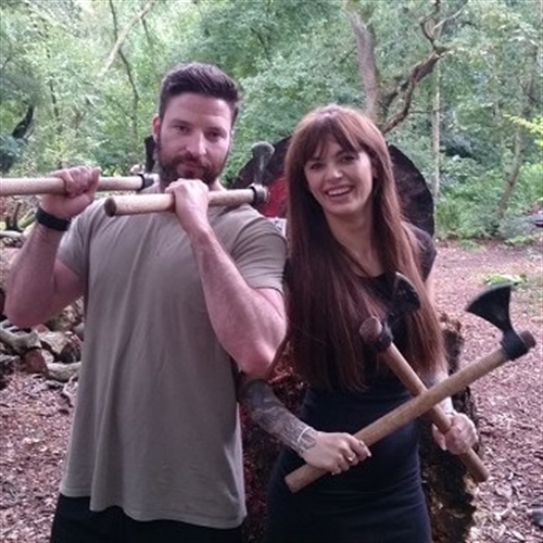 couple axe throwing couple axe throwing